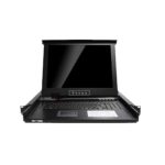 1port/4ports/8ports/16ports 1U Rack Mount 19’’ (KVM-1900MU Series) LED KVM Drawer