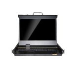 1port /4ports /8ports /16ports 1U Rack Mount 17.3" (KVM-1700HM Series) LED KVM Drawer